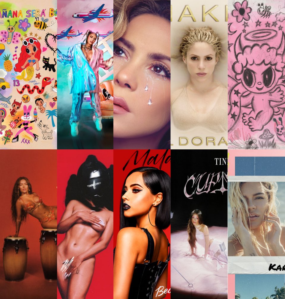 📊 Albums femeninos latinos con más streams en Spotify:

8.65B — Mañana Será Bonito
5.99B — KG0516
5.17B — LMYNL
4.01B — El Dorado
3.95B — MSB (Bichota Season)
3.50B — Tropicoqueta ⬆️
3.49B — MOTOMAMI+ ⬇️
3.05B — Mala Santa
2.97B — Cupido
2.84B — OCEAN