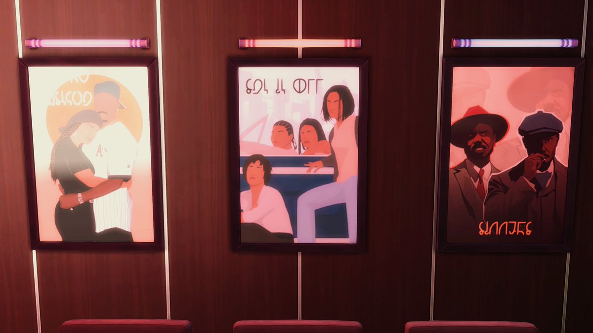 made some movie posters for my sims theater room. 
(found the images on pinterest)