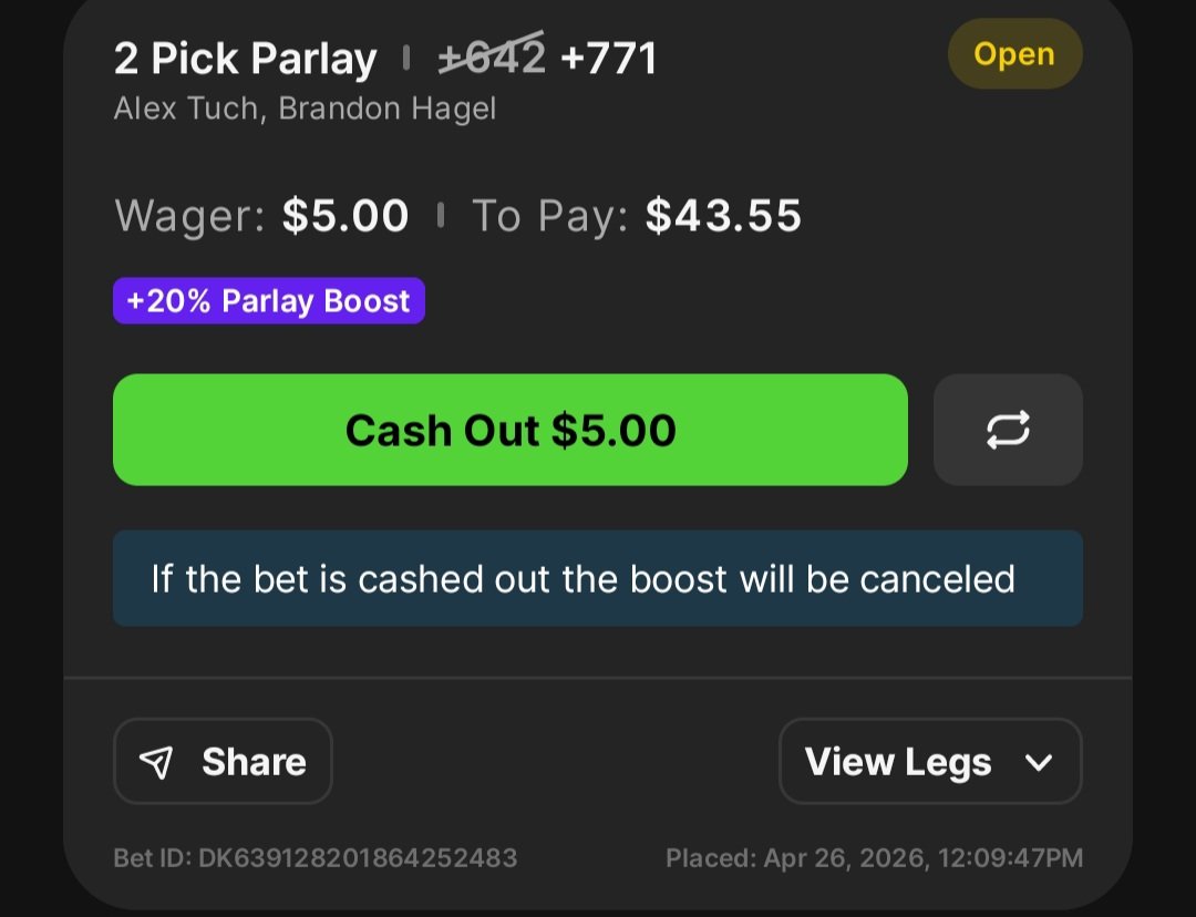 TIMMYonTILT's tweet image. NHL Scoring Stack on DraftKings! Bet .5 units to win 3.86 units. #Gambling𝕏 #DraftKings #NHL