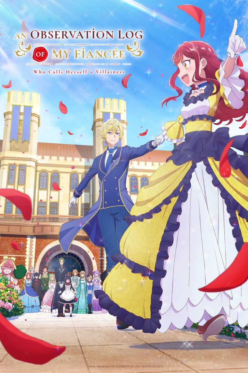 PuxvaS's tweet photo. An Observation Log of My Fiancée Who Calls Herself a Villainess (Season 1) Available in Official Hindi Dub https://t.co/zelgYvBn1p