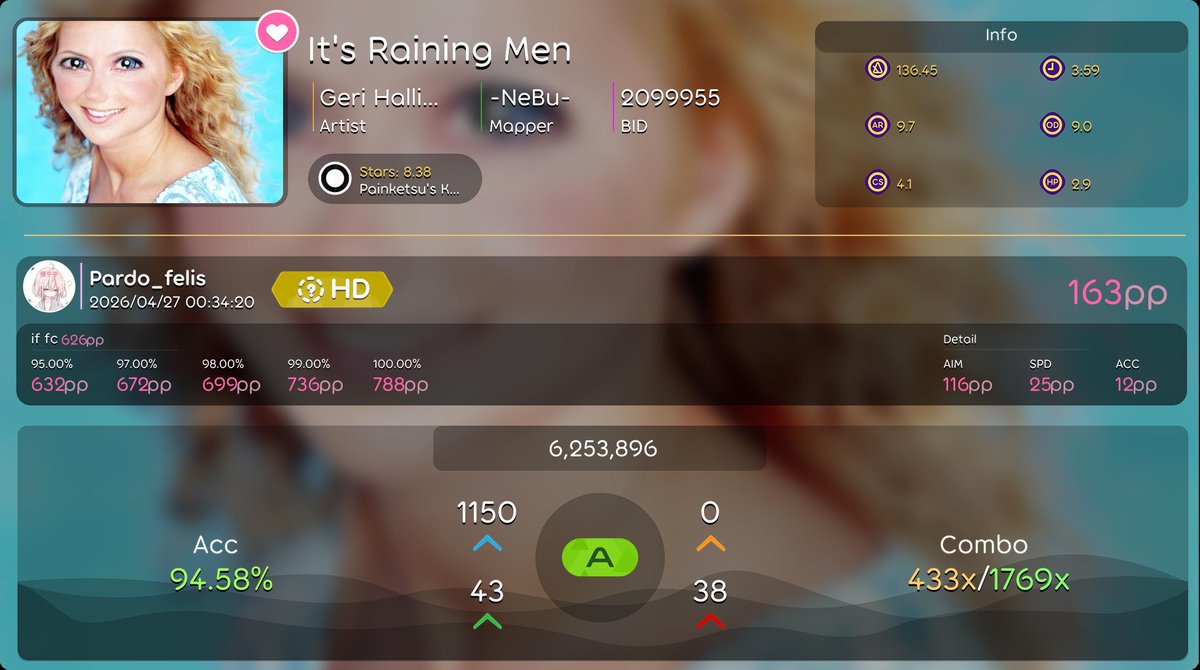 KAGASACHAN's tweet image. actually……
#osugame #osu