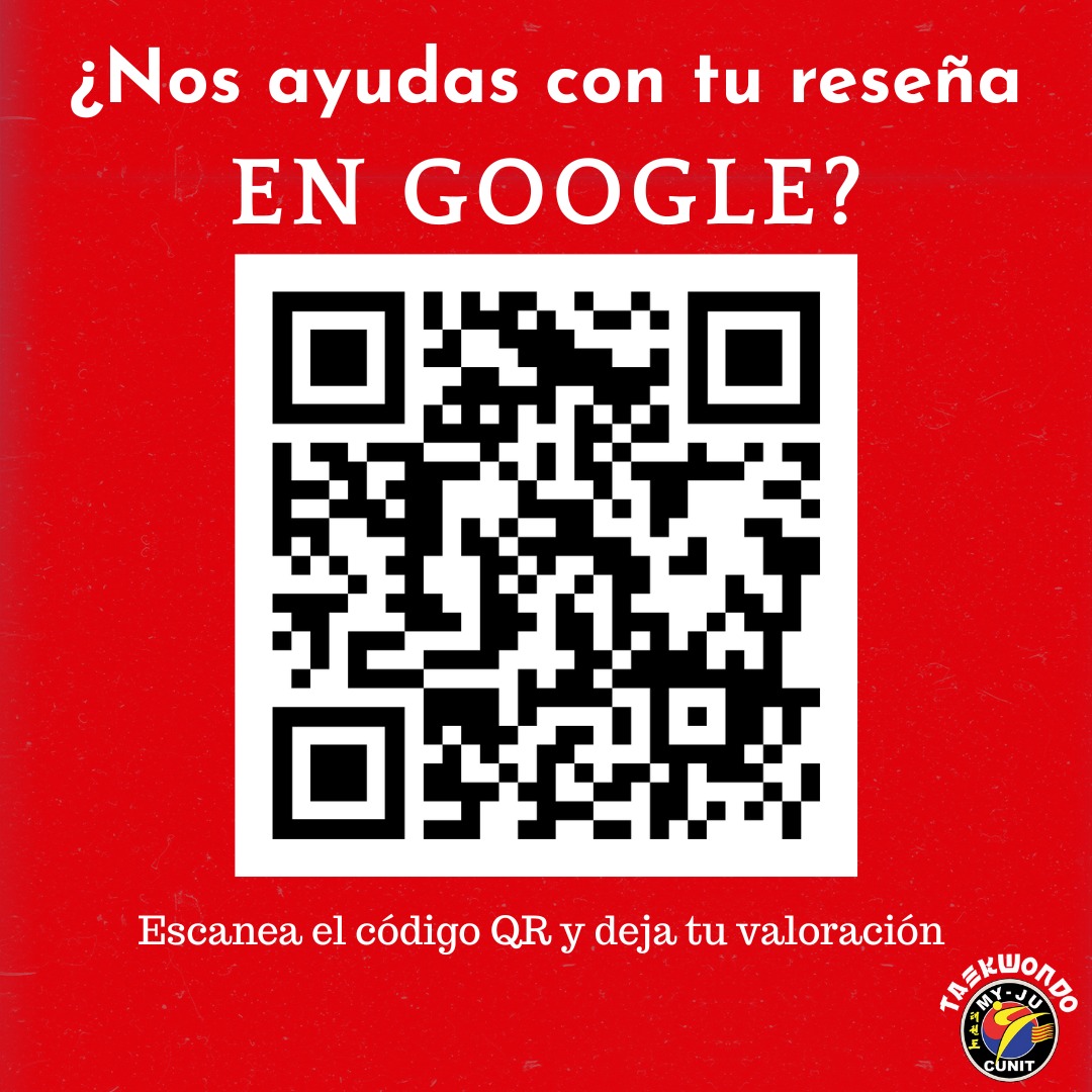 TKDCUNIT's tweet photo. 🌟💬 Tu opinión nos ayuda a crecer
Si has compartido algún momento con Taekwondo My-Ju Cunit  nos encantaría conocer tu experiencia 🤍
Tu reseña en Google es muy importante para nosotros ⭐⭐⭐⭐⭐
👉 Puede hacer clic en este enlace 🔗 https://t.co/F8uIzmHeOc https://t.co/eBC1wqzhtX