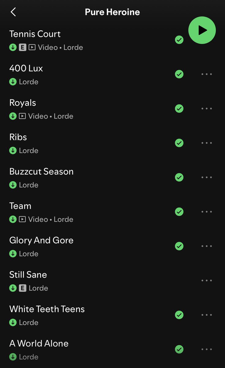 The fact that Lorde was 15 when she made this album will always blow my mind it’s literally classic after classic