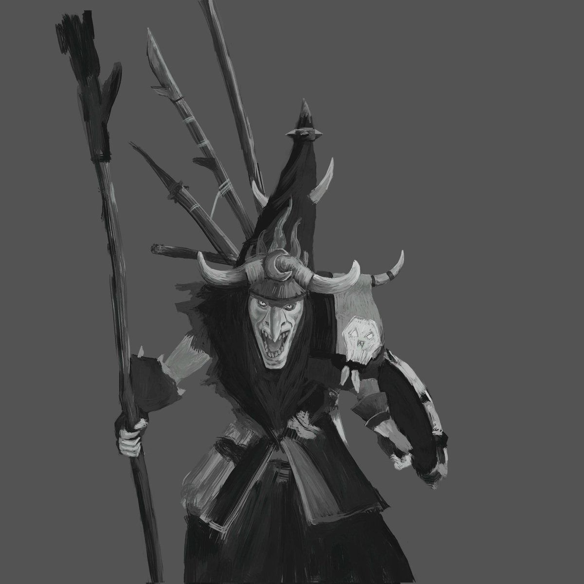 falkarioya's tweet image. Ночная гобла #goblin #gobla #warhammerpainting #warhammerfantasybattles #waargh