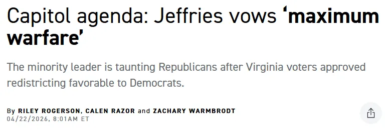 One has to wonder whether a call for "maximum warfare" against one's political enemies is indeed incitement to terrorism.

After yesterday, it is awfully hard to excuse the rhetoric based on the results, which seem to keep happening over, and over, and over, and over, and over...