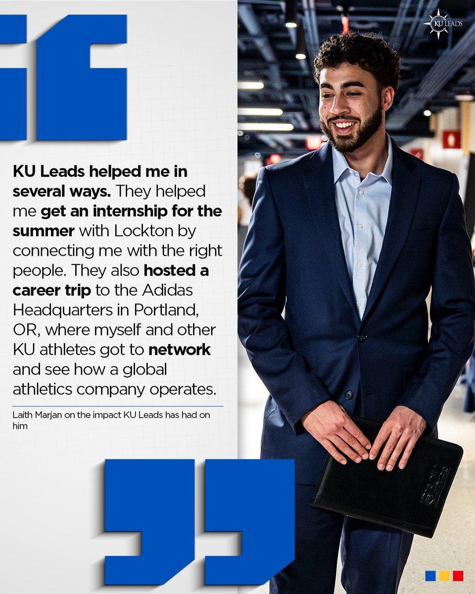 KU LEADS tweet media