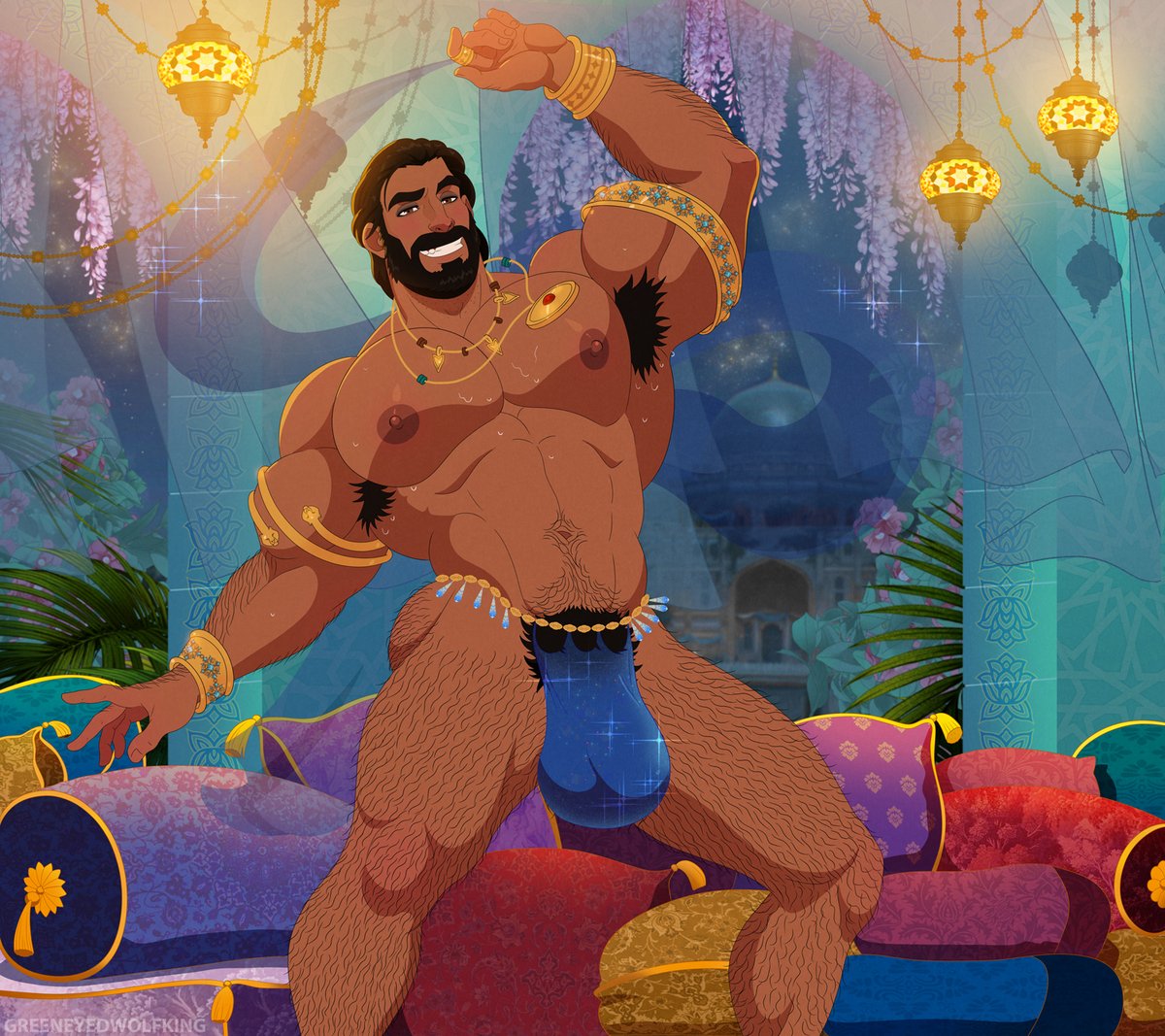 Greeneyedwolfking tweet media