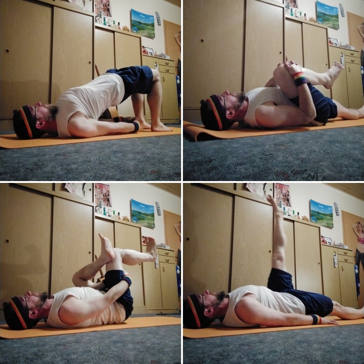 Lots of Yoga Challenge 
(25.04.2026) 
by #YogaMitMady

#yoga #balance #stretch #meditation #simplygood #gay #lesbian #straight #queer #SpiceBoy #sportyspice #Peace #NoWar #westandwithukraine #freeiran #beardgang #chesthair
