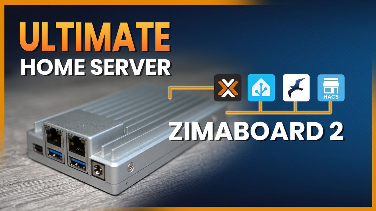 byteofgeek's tweet photo. NEW Video 👉 This Paperback Sized ZimaBoard 2 Runs Proxmox, Home Assistant &amp; Frigate.

Click the link in the comments to watch the full YouTube video or any other smart home related video on my YouTube channel.

#Zimaboard2 #HomeAssistant #SmartHome #Proxmox https://t.co/Q5AsS9GEKq
