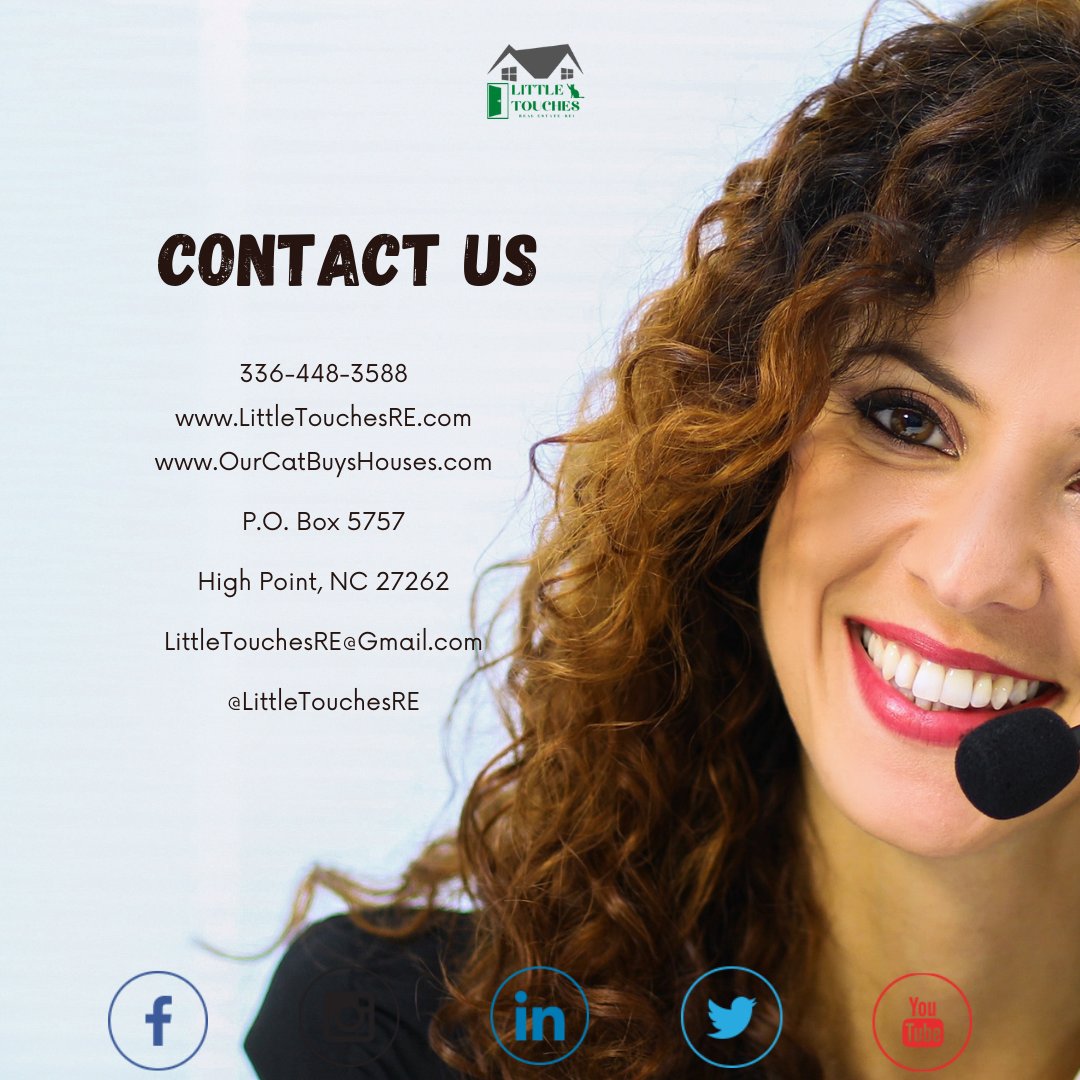 LittleTouchesRE's tweet image. #ContactUs #ReachOut ;If you need to reach us, here's many ways that you can do that. (No Soliciting though!):