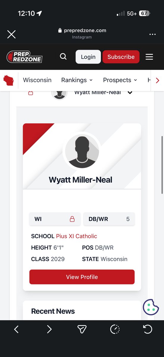 8allhawk's tweet photo. Ranked #5 for Wisconsin 2029. Im coming for that number #1 spot! https://t.co/umZDHn8yO3