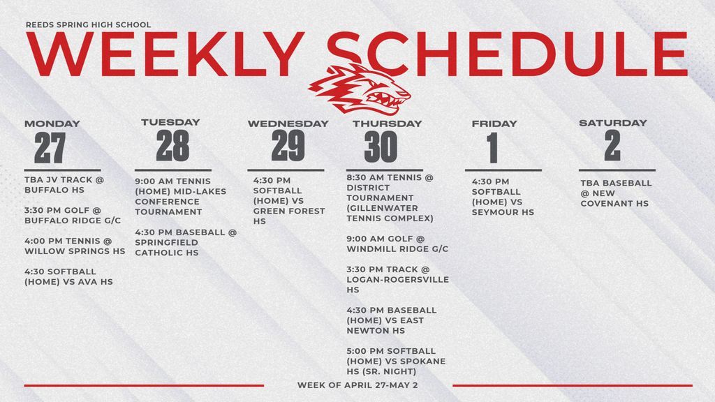 Reeds Spring Activities tweet media
