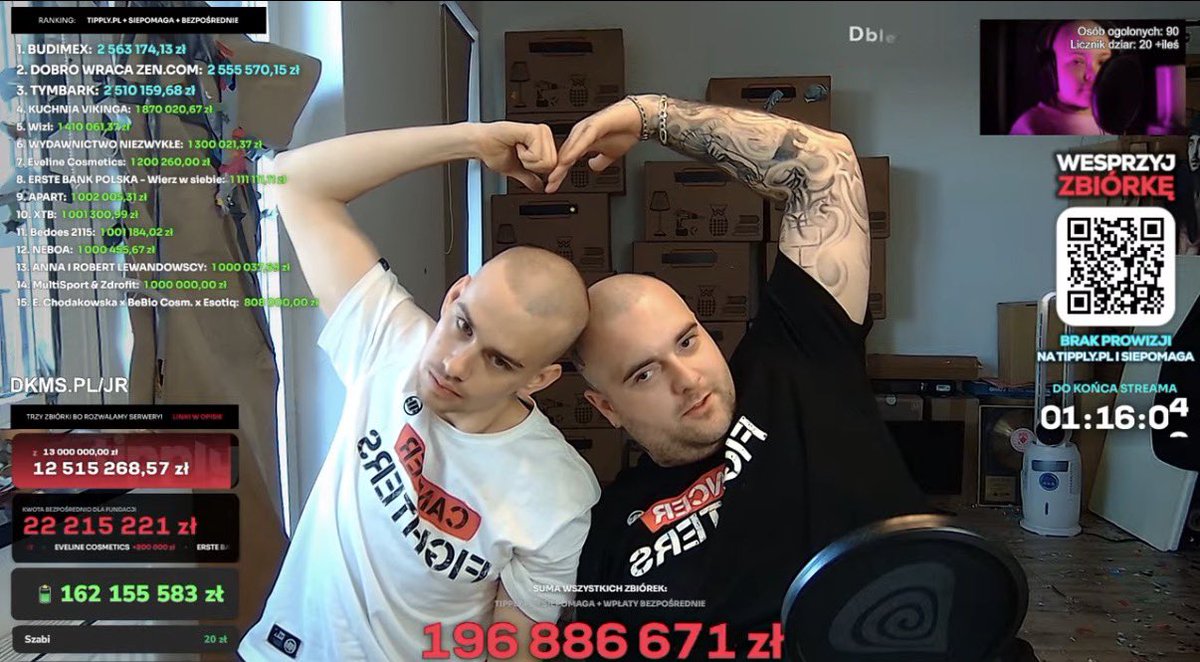 zbytszczera's tweet photo. BOŻE TYLE LUDZI CHCE WPŁACAĆ ŻE STRONY WYJEBALO #łatwogang #CancerFighters https://t.co/pWuuUQ08aZ