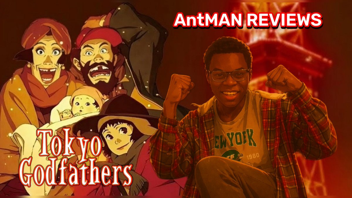 Antman525's tweet image. Join me as I review Tokyo Godfathers and discuss why the story is so good and how this is some of Satoshi Kon's best work. 🎄✨

youtu.be/GodtgvfNDY4?si…

#tokyogodfathers #satoshikon #gin #hana #miyuki #christmas #anime #animation #newyear #fyp