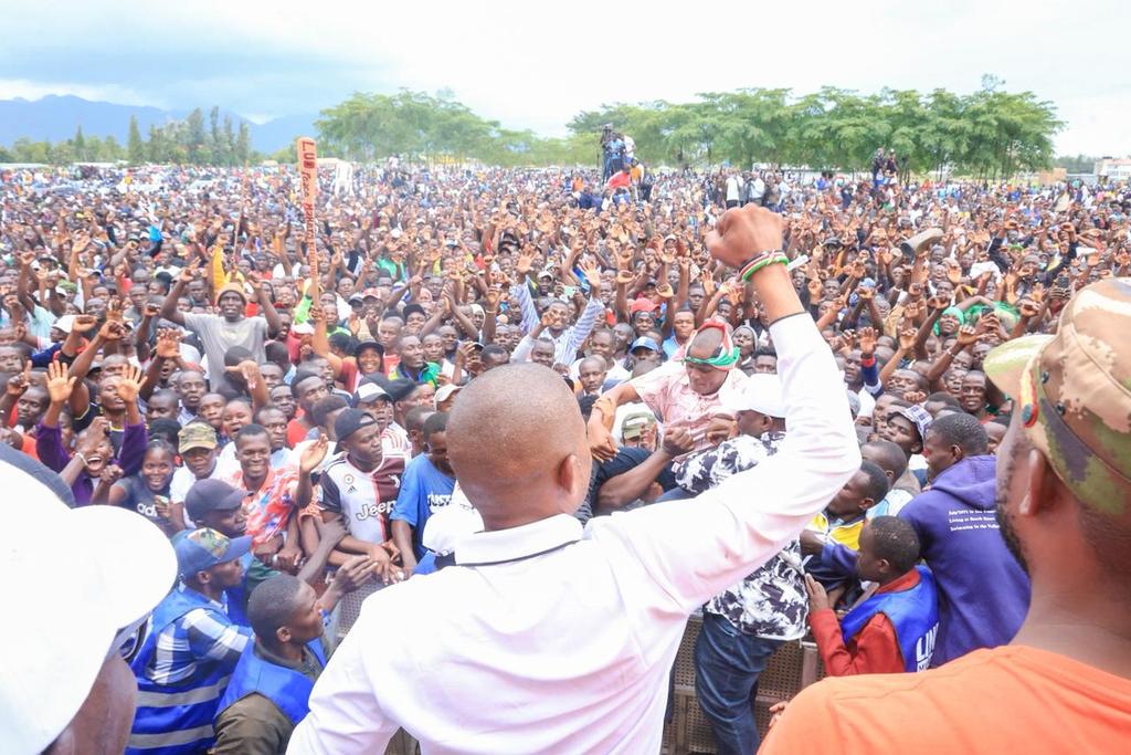 sam_profesa's tweet photo. Baba's Vision, Living On! 

Babu Owino in Kisumu Today! 

#LindaMwananchi https://t.co/4Gc4zZpbt0