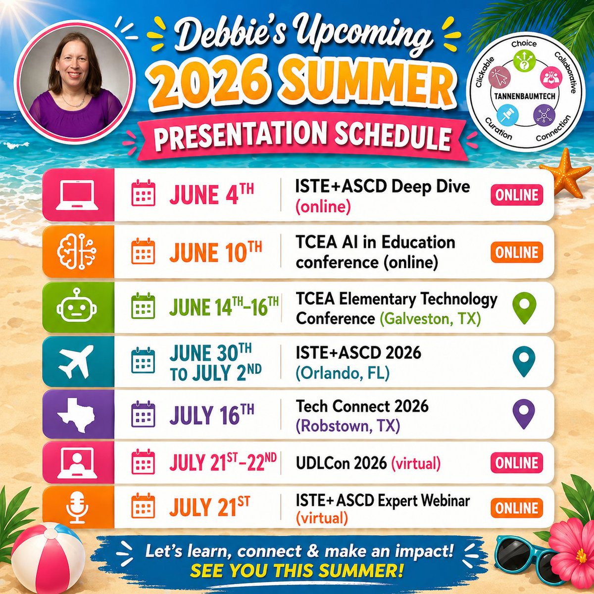 Debbie Tannenbaum #strengthen 🔜 #tcea2026 tweet media