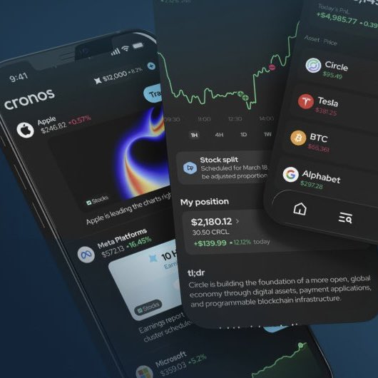 212MCGA's tweet image. 🚨BREAKING: @CronosApp drops a new sneak peek of its upcoming app.

⚡ 60K TPS
⚡ 0.5s Block time 
⚡ Fees under $0.01

Backed by #Cryptocom 150M+ users.

Make #CRO Great Again @CronosNetwork