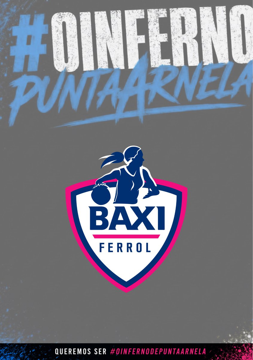 🔥 Xa está aquí a campaña de abonos do BAXI Ferrol da tempada 26/27!

Queremos encher Punta Arnela de paixón, ruído e orgullo. 

Este ano imos facer do pavillón un auténtico inferno 🔵
💙 Somos UNI 💙 Somos BAXI 💙 Somos Ferrol
Abóate e forma parte do #OInfernoDePuntaArnela!