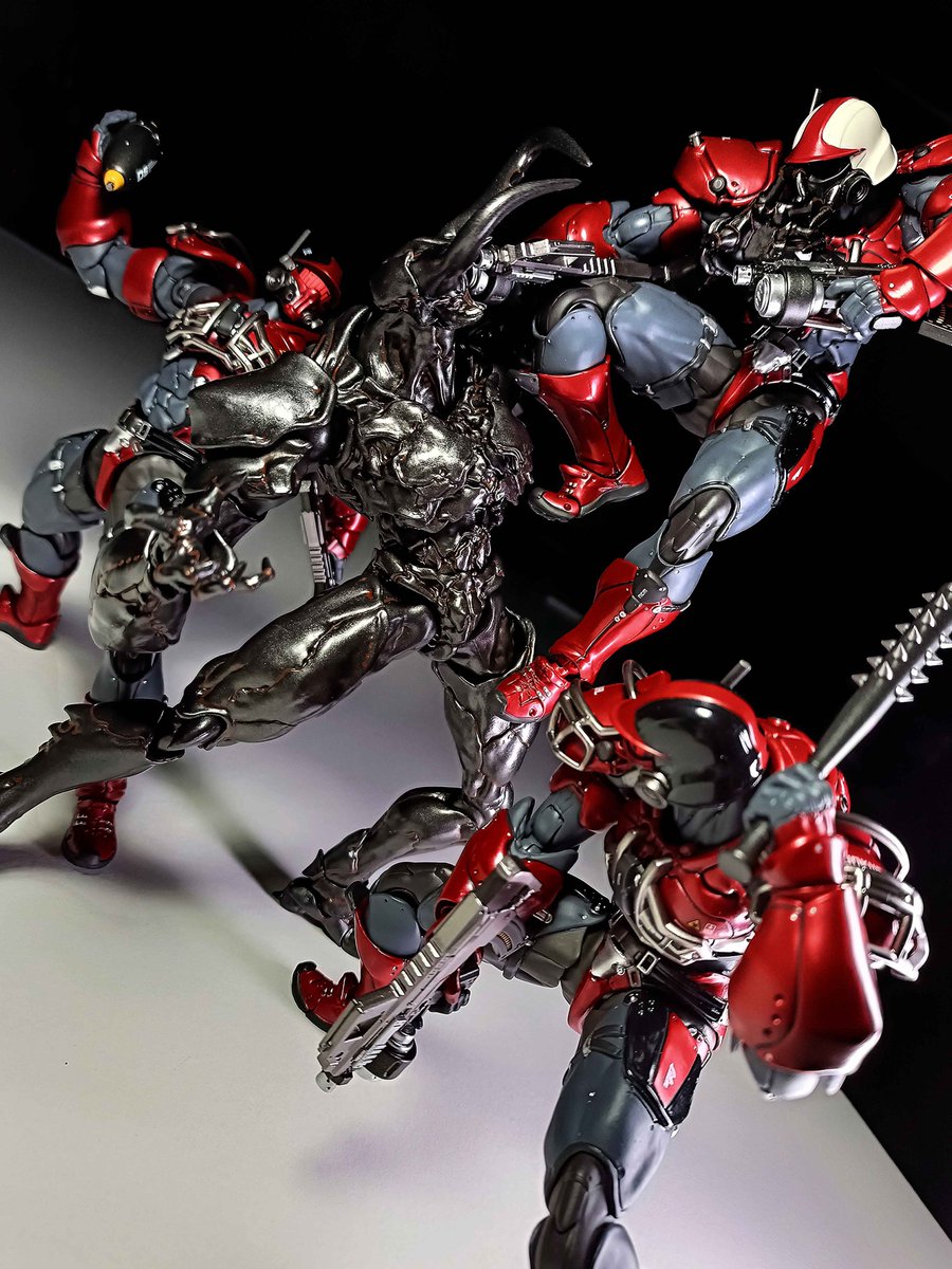 Trujillos99's tweet photo. SMASHER COMBAT RECORD
Those figures are incredible, really hyped for the next releases and Anaconda Strike Team
#sexyice
#vermin
#mantis
#smasher
#EAE
#UNKVAL
#スマッシャー
#フィギュア
#アンクワルジン https://t.co/07rhpoGkQL