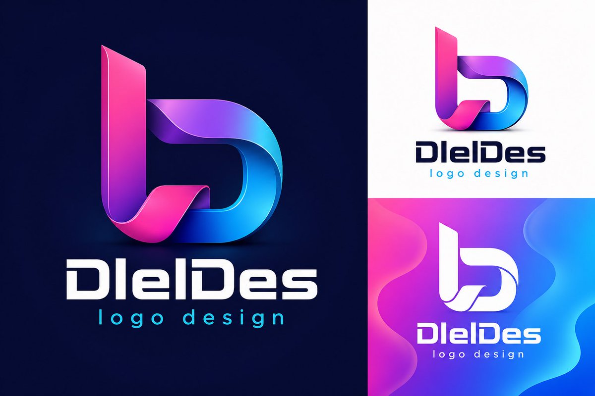 DlelDes's tweet image. أهلاً 😍

( Prompt ) تصـميم اللوقـو 👌🏼🔥

البرومبت بالتعليق التالي : 
#chatGPT