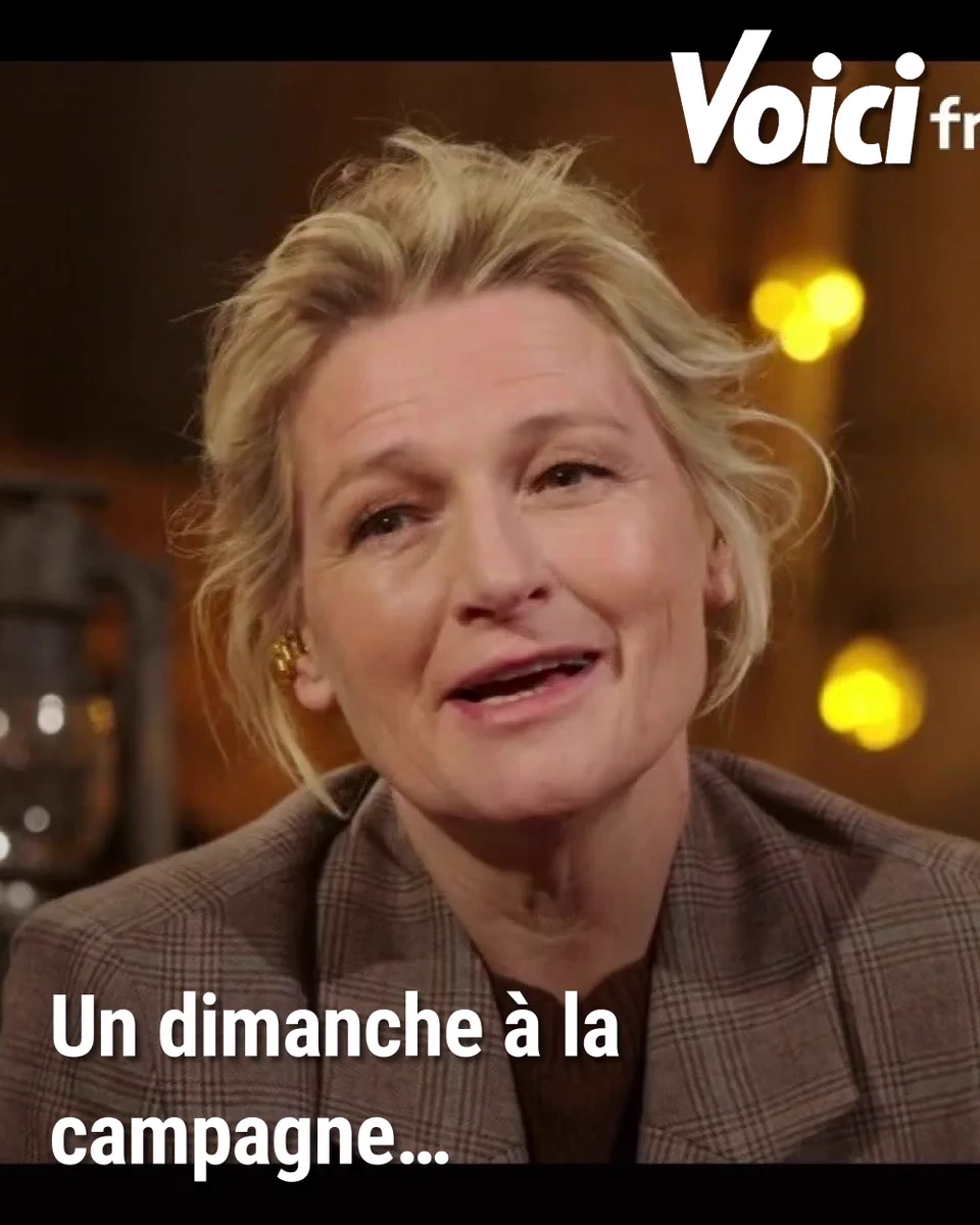 Un dimanche à la campagne : Anne-Élisabeth Lemoine raconte pourquoi "tout le monde pleurait" au mariage de ses parents (ZAPTV)