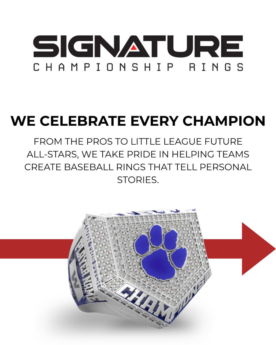 Signature Championship Rings tweet media
