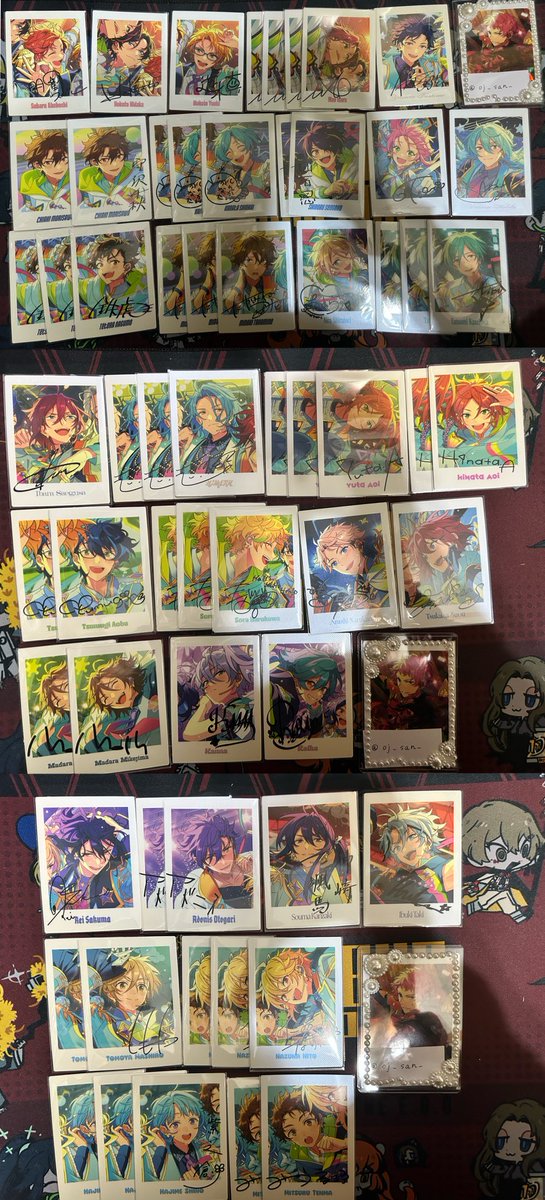 oj_san_'s tweet photo. 【交換】あんスタ 10周年　ぱしゃっつ 特典

譲:画像1・2枚目

求:画像3枚目

都内手渡し(5/10もしくは5/3・5・6)>郵送
仕事の都合でお返事遅くなる場合ございます。
御了承頂けますと幸いです。

お気軽にお声掛けください。 https://t.co/Fnxix9Aany