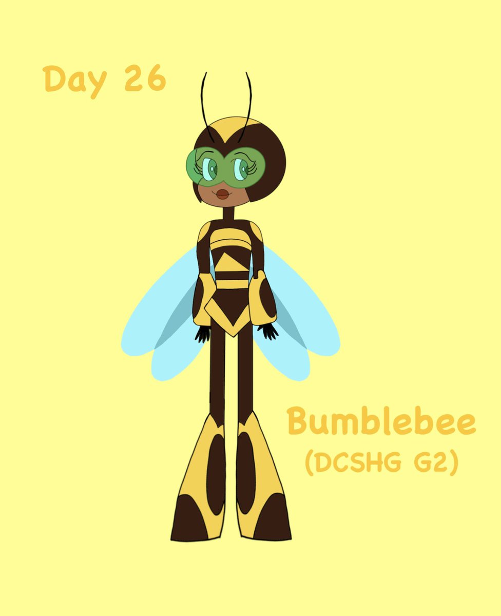Natalie94543776's tweet image. Day 26: Bumblebee #dcsuperherogirls #dcsuperherogirls2019 #bumblebee @Fyre_flye