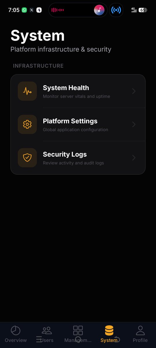 Sarkin_tech's tweet photo. Today’s progress 🚀
Designed the Tz Pay mobile admin dashboard 📱
Step by step, we build.
#BuildInPublic #ReactNative #StDev #SabiGo https://t.co/u4TjpSmq10