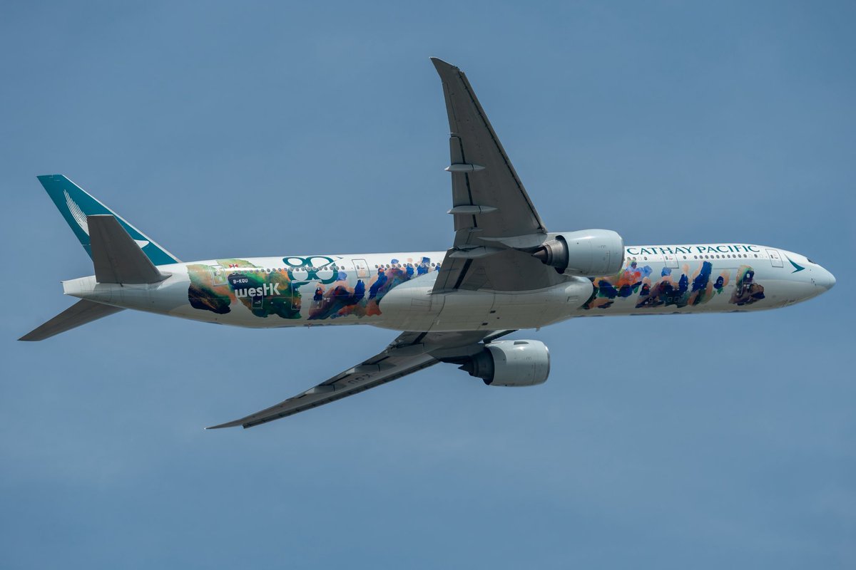 mizore787's tweet photo. Cathay Pacific
Boeing777-367(ER)
B-KQU
Spirit of Hong Kong 80th Anniversary https://t.co/5wTlf7CVXZ
