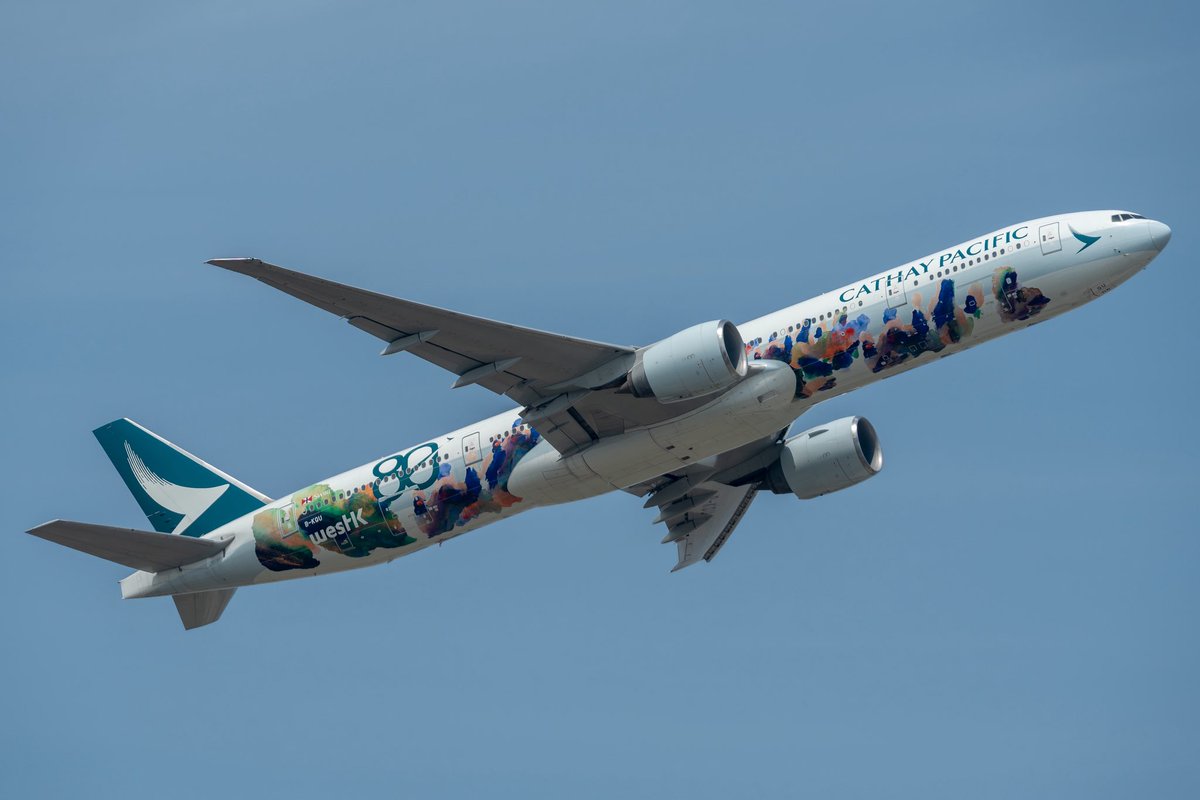 mizore787's tweet photo. Cathay Pacific
Boeing777-367(ER)
B-KQU
Spirit of Hong Kong 80th Anniversary https://t.co/5wTlf7CVXZ