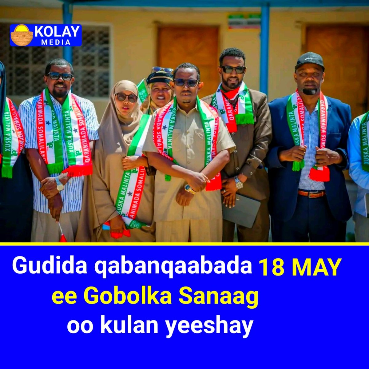kolaysomalitv's tweet image. #Gudida qabanqaabada 18ka #May ee Gobolka #Sanaag oo kulan yeeshay