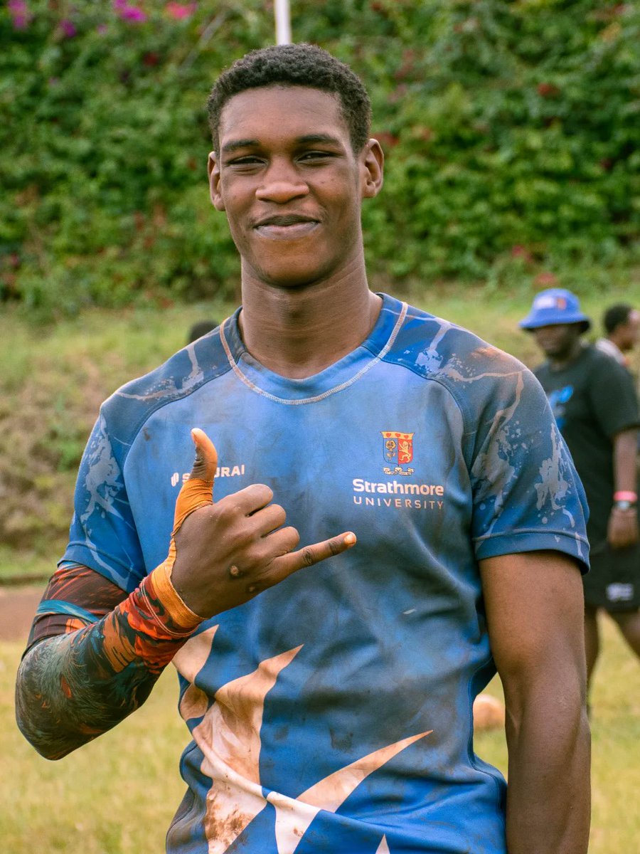 Lm_matoke's tweet photo. Thomas Opio @Thopioo, first full 15s season with Strathmore Leos is done.
At just 18, dude started all #KenyaCup games from lock.
A threat in the air and proper forward.
Product of Maseno School. Just the beginning for this young lad.
He'll make the Chipu squad 2026. 

#RugbyKE https://t.co/0hL5Xb0bhY