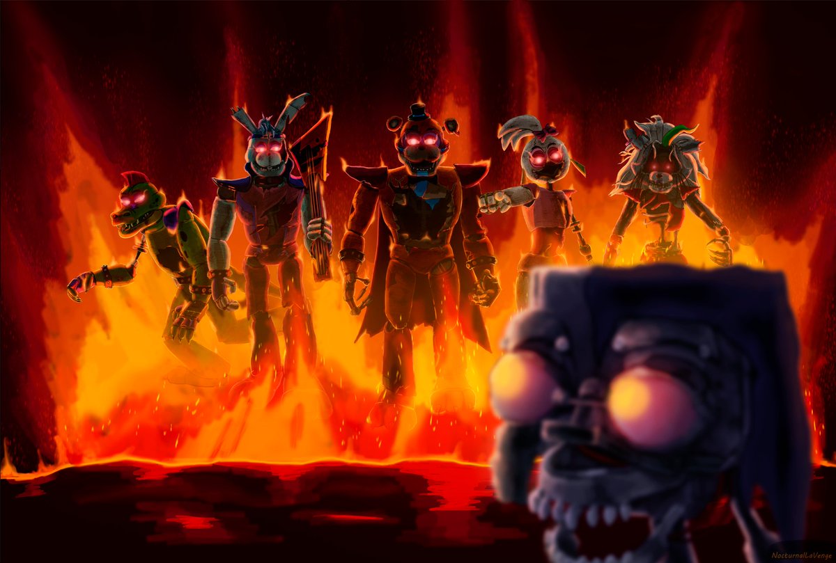 VengeNocturnal's tweet photo. Those you shouldn't have killed.
#FNAF #fnaffanart https://t.co/e2aqWtNGUU
