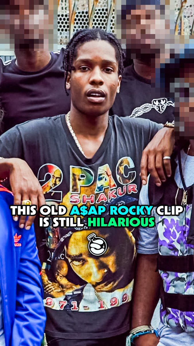 ElixirUGM's tweet image. This Old A$AP ROCKY Clip Is Still HILARIOUS 🤣

&amp;amp; we added the context behind the viral clip. Rocky was just trying to explain how he met and got cool with CASANOVA in Rikers Island when they were both teenagers. 

#ElixirUGM | Host: @IanDuffyy 
#ASAPRocky
