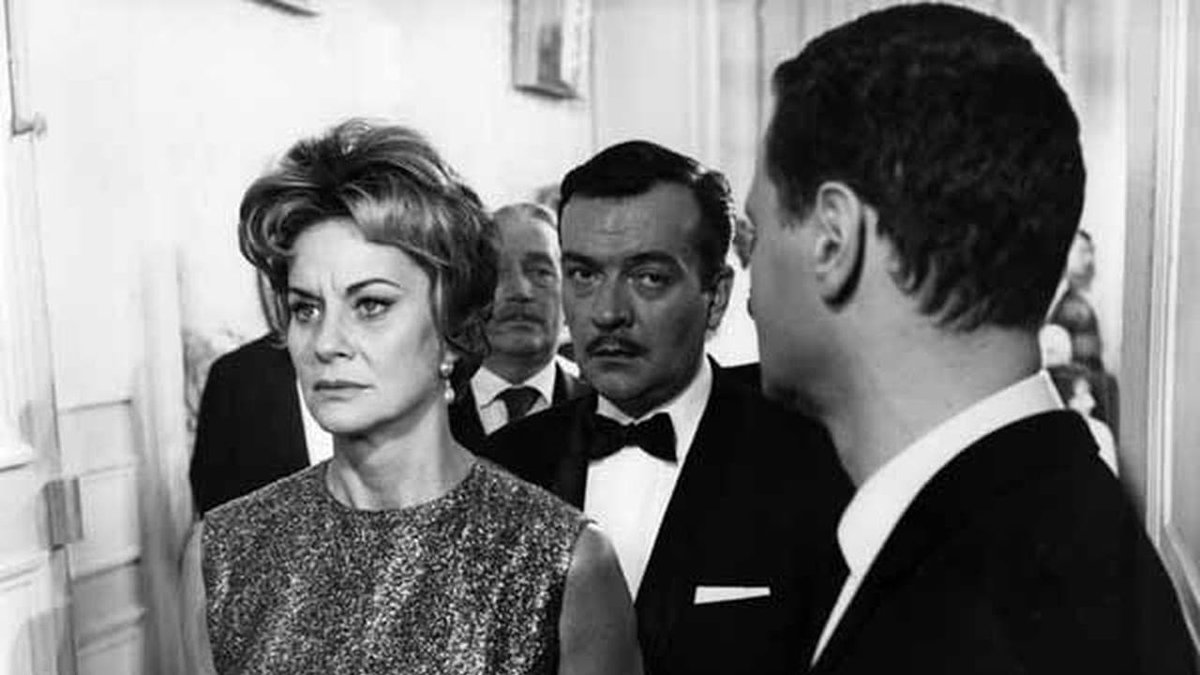 TinseltownTwins's tweet image. Alida Valli with Claude Cerval and André Jocelyn in Ophélia (1963). #ClassicGirlOfTheWeek #AlidaValli