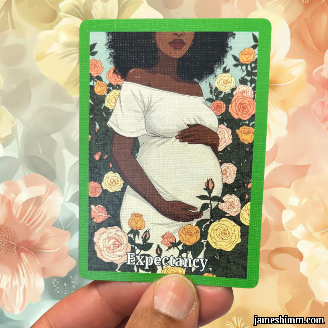 JamesHimm's tweet image. Daily #Divination: The Expectancy card is the archetype of the Mother, the caretaker and the nurturer, and when she turns up, her message to you is that this is a time of incubation – the  growth and development required before the moment of manifestation.