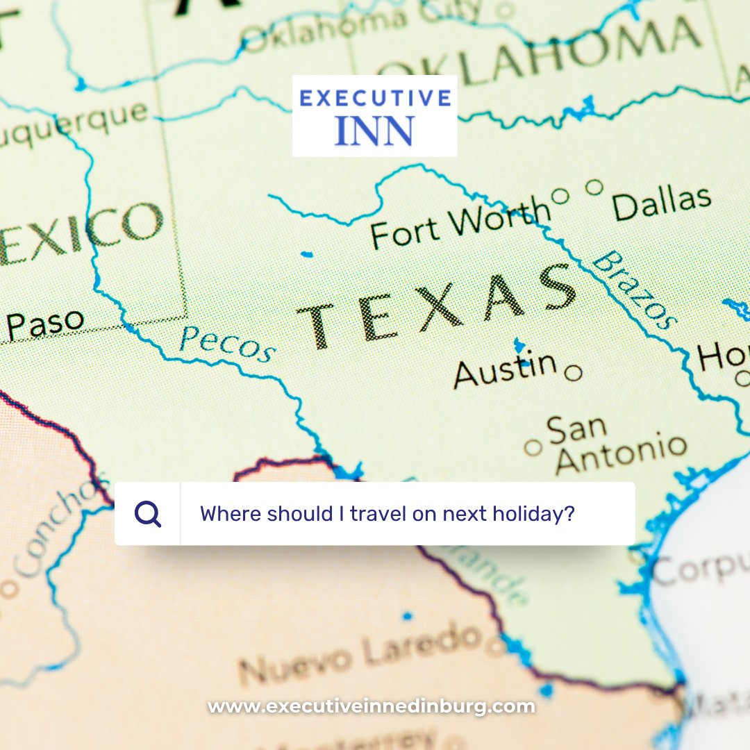 EdinburgInn's tweet image. Where should you travel on your next holiday? If you’re looking for a simple, affordable, and comfortable escape in South Texas, Edinburg is a great choice—easy access, and local attractions.  Make it even better with a convenient stop at Executive Inn. #TravelIdeas #Holiday
