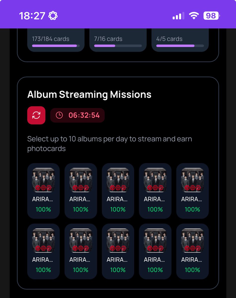 thway_iurmin's tweet photo. Finally Arirang 300x 🫡🫡 @b_cdapp https://t.co/aD62sJn6u9