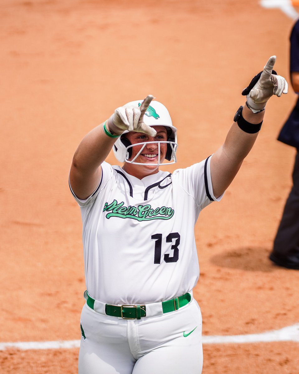 MeanGreenSB's tweet image. Madi is the sixth player in program history to reach 16 home runs in a single season!!

#GMG 🟢🦅