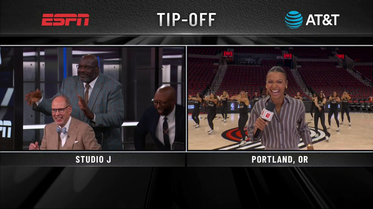 Inside the NBA crew breaks into dance battle during broadcast