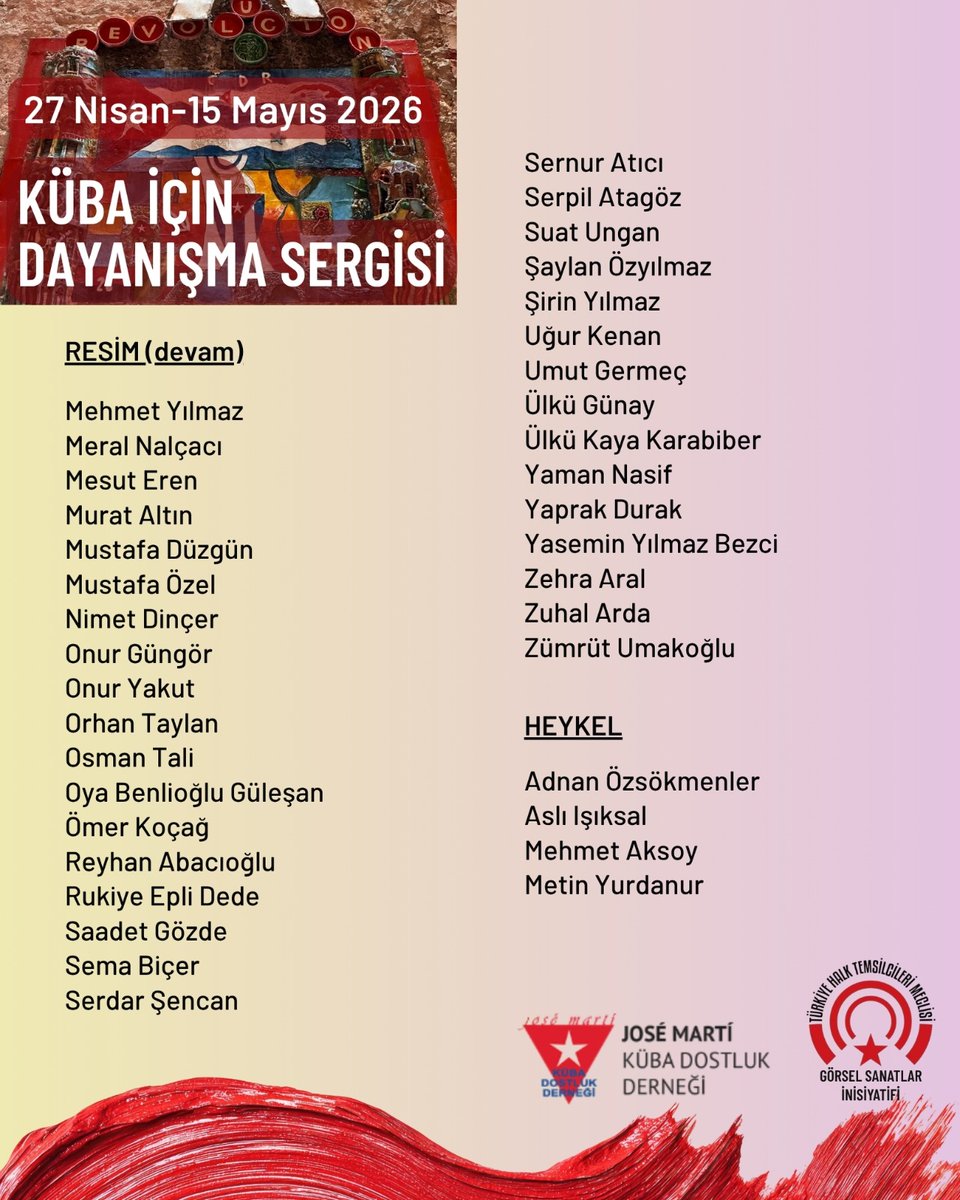 Thtm Görsel Sanatlar İnisiyatifi tweet media