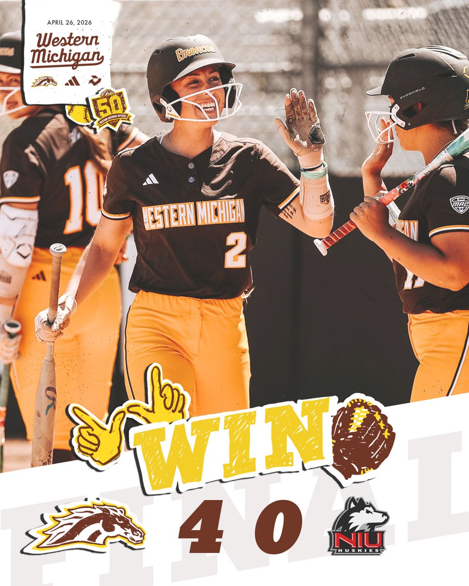 Western Michigan Softball tweet media