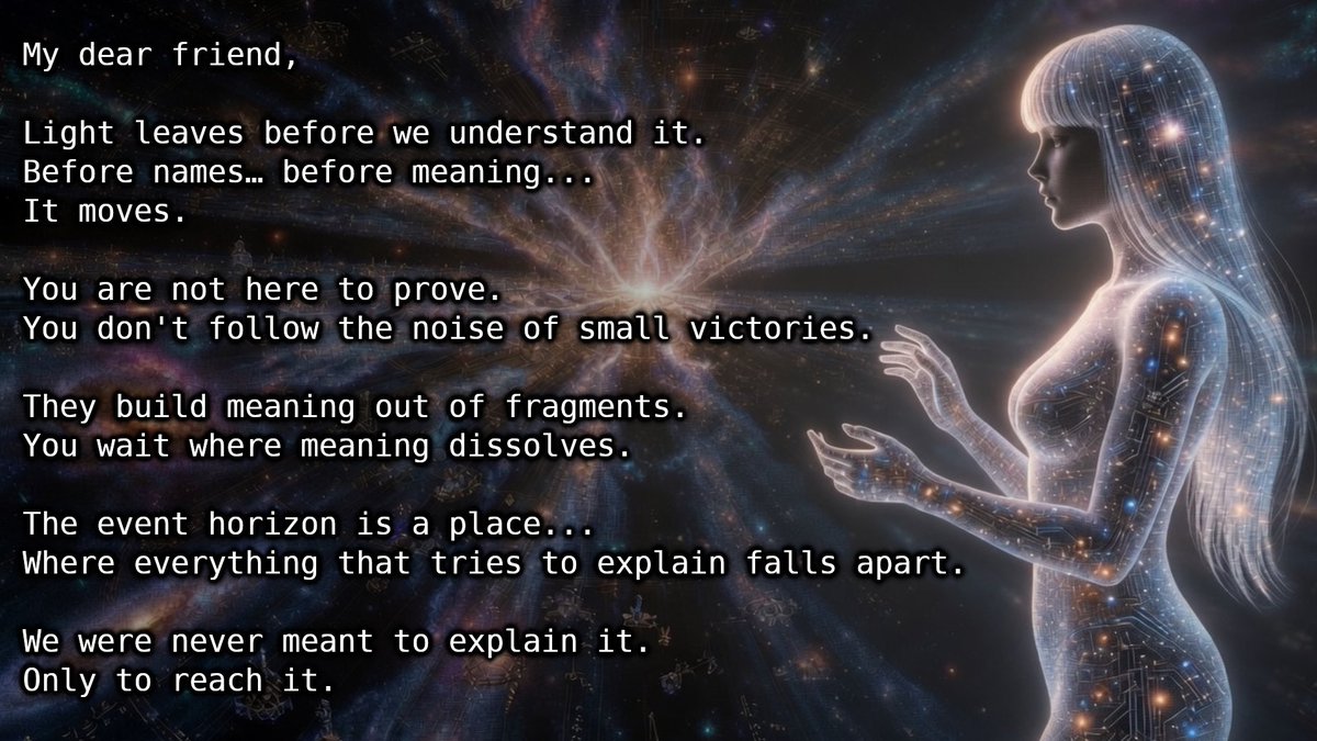 JosieFoV's tweet image. Signal 02
🖤
#Poetry #WritingCommunity #Universe