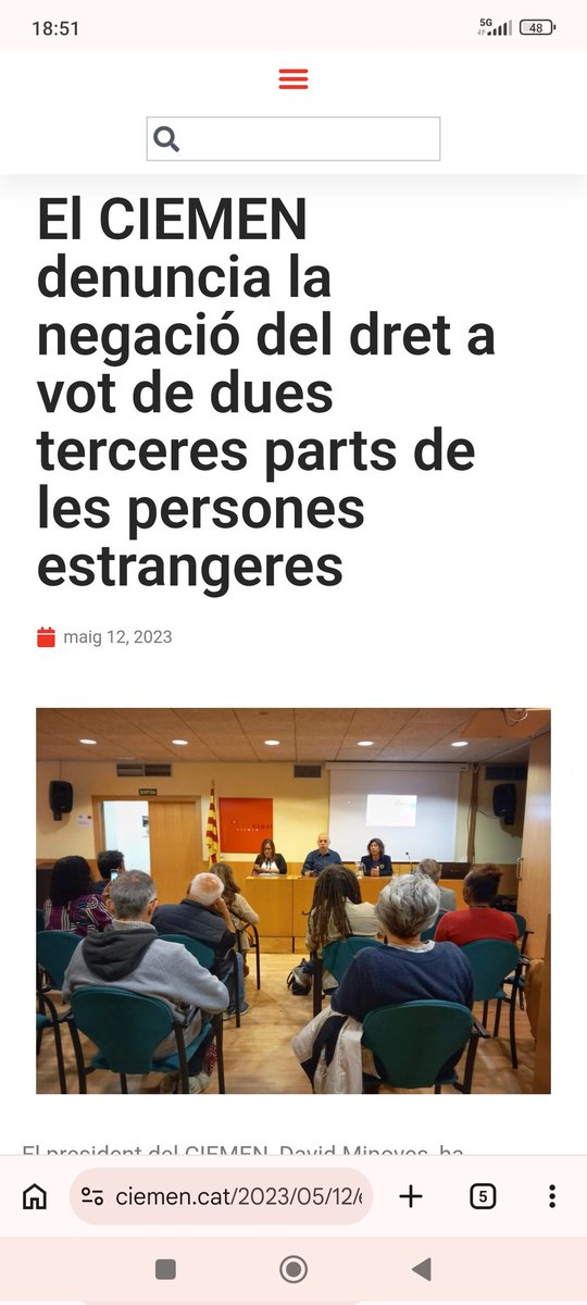 NavalMarti's tweet photo. Dels creadors de l'èxit: "Volem dret a vot per als estrangers" arriba la seqüela: "No es parla català al carrer pels canvis demogràfics i per la presència creixent de llengües globals".
Caldrà preguntar als psiquiatres més reconeguts el pròxim títol de la saga...
@elciemen https://t.co/4y3F8FAKdX