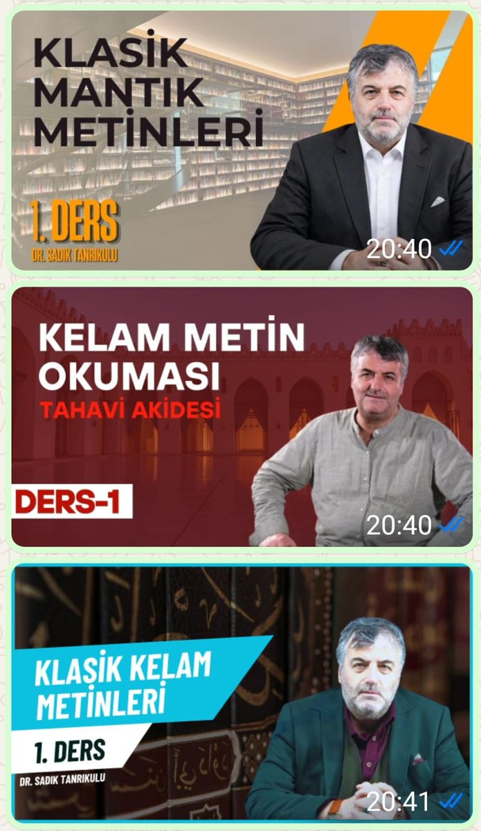 sadiktanrikulu's tweet photo. YouTube kanalımda şu dersleri anlatıyorum düzenli olarak:
-Teysirul Mantık.
-Said Fode'nin Tahavi Akidesi Şerhi
-el-Bidaye ven Nihaye, Matüridiye Akaidi.
-Hintli bir âlime ait Tahavi Akidesi Şerhi
-Muhammed Ali Sâbûnî'nin et-Tefsîrul Vâdıh el-Müyesser isimli tefsiri.
-Risale-i Nur dersleri. Özellikle Tevhid ve marifetullah bahisleri.
Kanala abone olunması hakikatlerin yayılmasına vesile olacaktır.
Takipçi kardeşlerimin abone ve paylaşım desteği olursa müteşekkir ve duacı olurum.
https://t.co/R1KbHgzCiJ