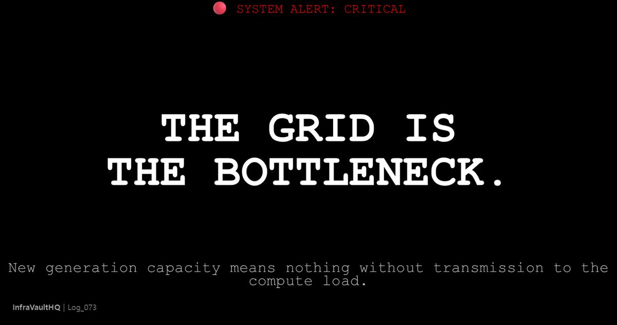 InfraVaultHQ's tweet image. Cogentrix 5.5GW by '26. But ERCOT 345kV lines? 5-7 year buildout minimum. Permitting eats two years before breaking ground. VST can sign PPAs, but the grid dictates when hyperscalers get their juice. Physical limits always trump financial models. $VST #grid