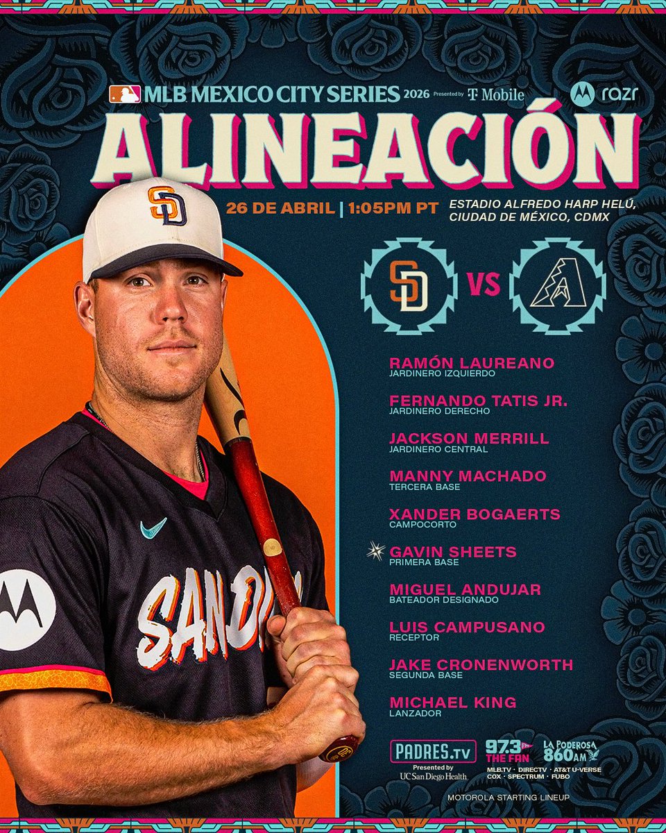 San Diego Padres tweet media