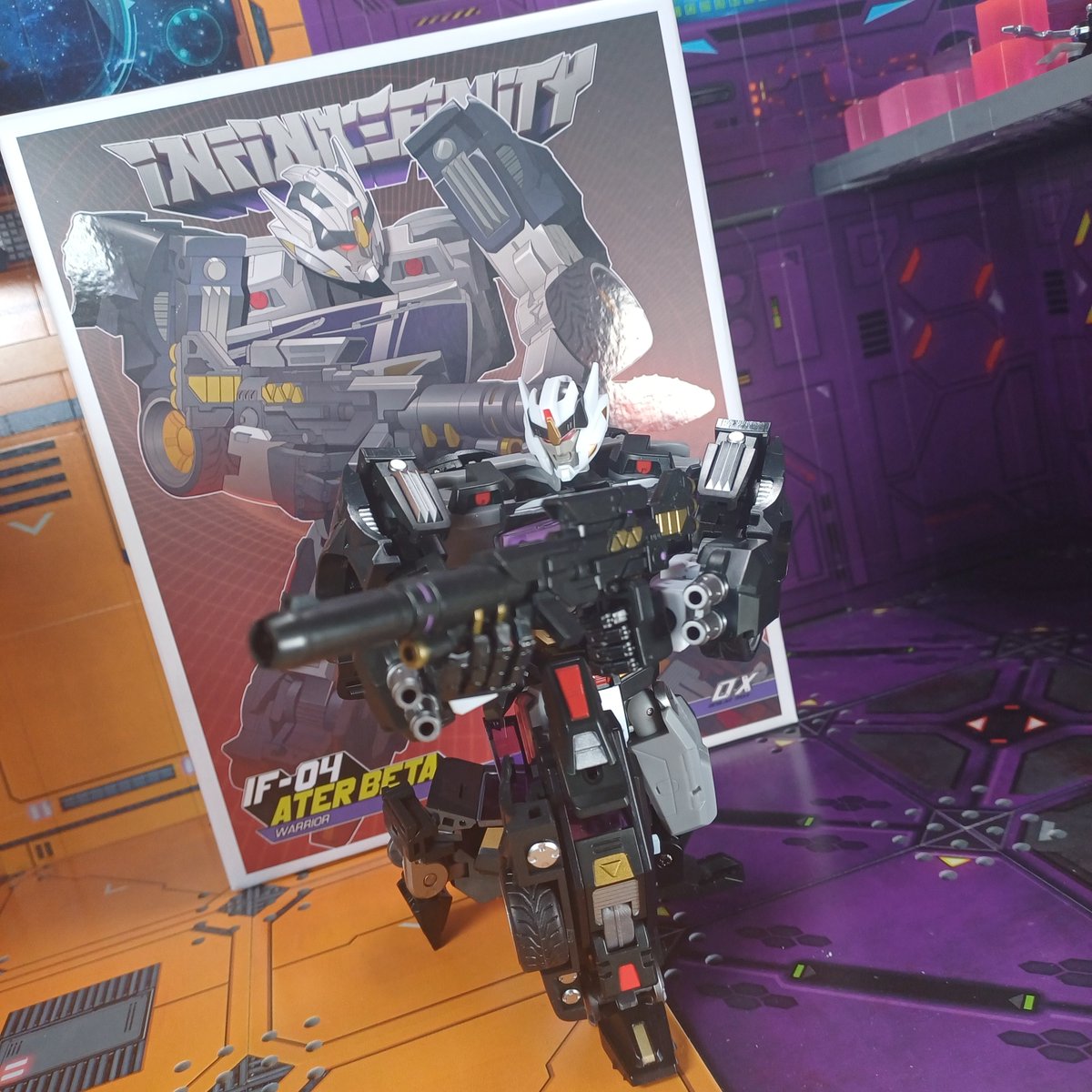 Kureigu8's tweet photo. MMC IF-04 Ater Beta.
@P_S_X_ once again safely delivered.
#MMC #MasterMindCreations #AterBeta #Transformers #ToyPhotography https://t.co/UgOWw6uv4O