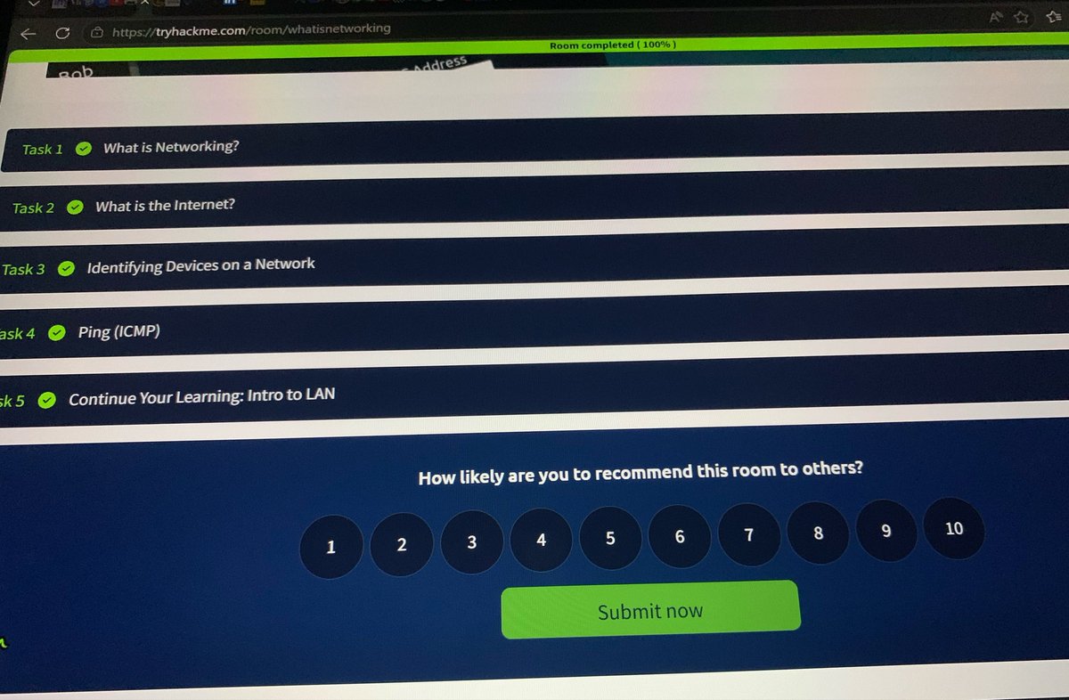 mr_kay7's tweet image. Back at it

Finally getting my head around networking protocols📡

Understanding how devices actually talk to each other. If you’re just starting out, do not skip the basics they are the foundation for everything.

#CyberSecurity #LearningInPublic #TryHackMe #Networking